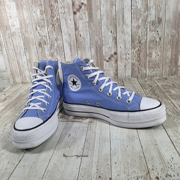 Converse Chuck Taylor All Star Platform High Top Periwinkle Women's US 7.5 - Picture 6 of 8
